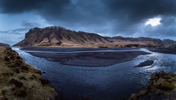 Вік Травня 2018 Пустелі Поблизу Віка Ісландія — стокове фото