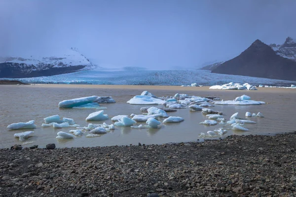 Fjallsarlon Maio 2018 Iceberg Lagoa Fjallsarlon Islândia — Fotografia de Stock