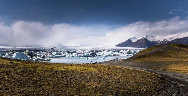 Jokulsarlon Maio 2018 Iceberg Lagoa Jokulsarlon Islândia — Fotografia de Stock