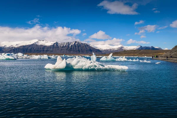 Jokulsarlon Května 2018 Ledovce Laguna Jokulsarlon Islandu — Stock fotografie