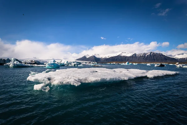 Jokulsarlon Május 2018 Jéghegy Lagúna Jokulsarlon Izland — Stock Fotó