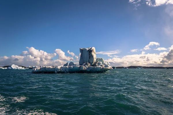 Jokulsarlon Mayıs 2018 Buzdağı Lagün Jokulsarlon Zlanda — Stok fotoğraf