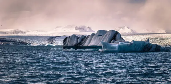 Jokulsarlon Mayo 2018 Laguna Iceberg Jokulsarlon Islandia —  Fotos de Stock