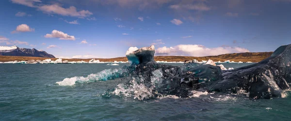 Γιόκουλσάρλον Μαΐου 2018 Λιμνοθάλασσα Παγόβουνο Γιόκουλσάρλον Ισλανδία — Φωτογραφία Αρχείου
