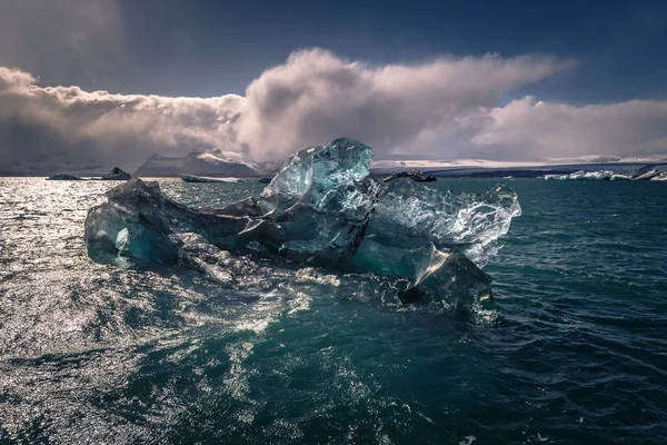 Jokulsarlon 2018年5月05日 Jokulsarlon 的冰山泻湖 — 图库照片