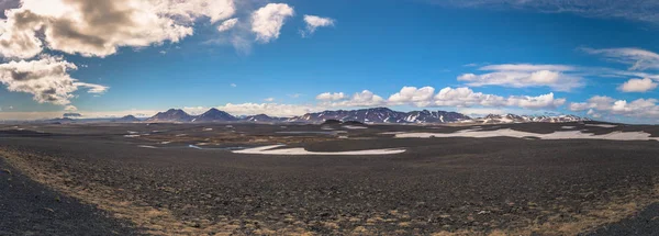 Озеро Миватн Мая 2018 Года Ландшафтный Мыс Озера Миватн Исландия — стоковое фото