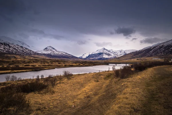 stock image Icelandic wilderness - May 07, 2018: Landscape in the eastern fjords of Iceland