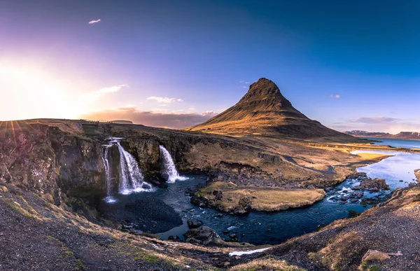 Snaefellsjoekull May 2018 Kirkufjell Mountain Snaefellsjoekull National Park Iceland — Stock Photo, Image