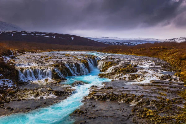 Bruarfoss 2018 Bruarfoss 아이슬란드 — 스톡 사진