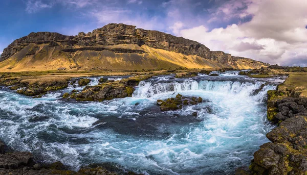 Ісландський Пустелі Травня 2018 Красивий Водоспад Пустині Ісландії — стокове фото