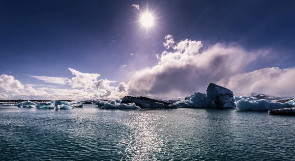 Jokulsarlon Maggio 2018 Laguna Iceberg Jokulsarlon Islanda — Foto Stock