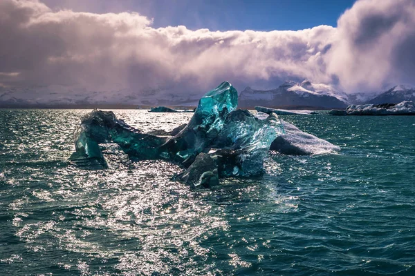 Jokulsarlon Mayo 2018 Laguna Iceberg Jokulsarlon Islandia —  Fotos de Stock