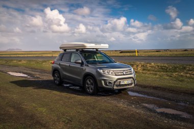 İzlanda vahşi-04 Mayıs 2018: İzlanda'daki vahşi manzara