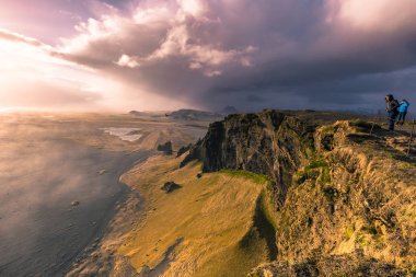 Dyrholaey - 04 Mayıs 2018: Dyrholaey, İzlanda