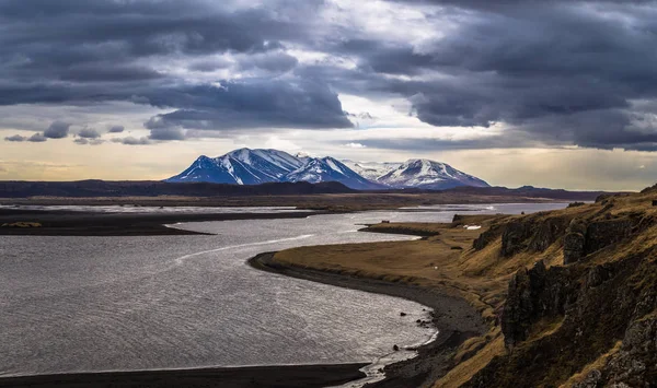 Hvitserkur Травня 2018 Краєвид Hvitserkur Ісландія — стокове фото
