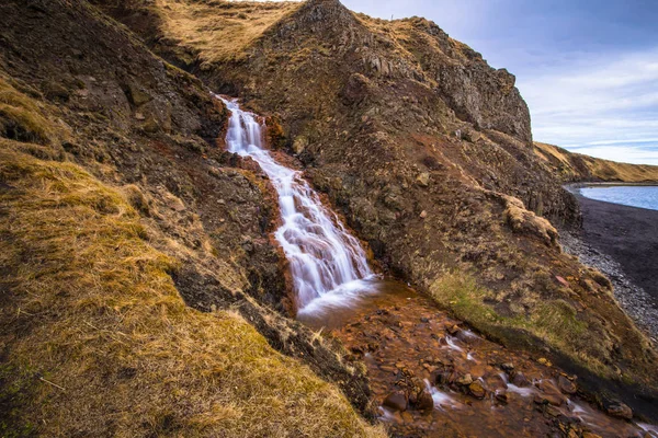 Hvitserkur May 2018 Waterfall Hvitserkur Iceland — Stock Photo, Image