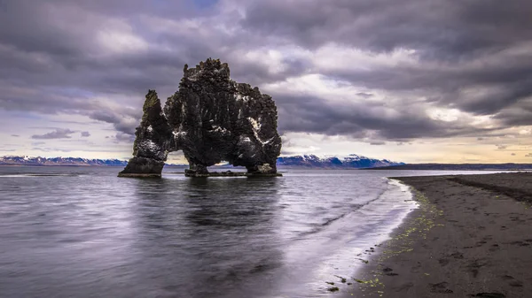 Hvitserkur Maio 2018 Paisagem Hvitserkur Islândia — Fotografia de Stock