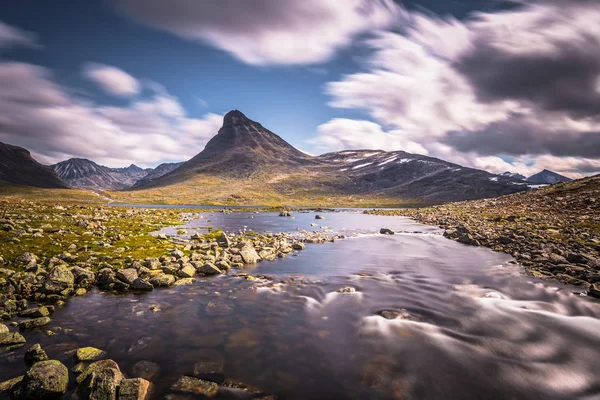 Wilde Berglandschaft Nationalpark Jotunheimen Norwegen — Stockfoto