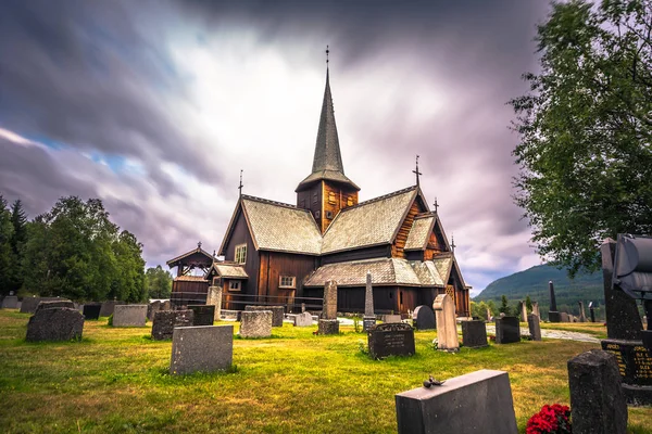 Hedalen Julho 2018 Wonderful Hedalen Stave Church Noruega — Fotografia de Stock