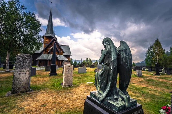 Hedalen July 2018 Wonderful Hedalen Stave Church Norway — Stock Photo, Image