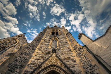 Salisbury - 07 Ağustos 2018: Eski tarihi merkezi, Salisbury, İngiltere