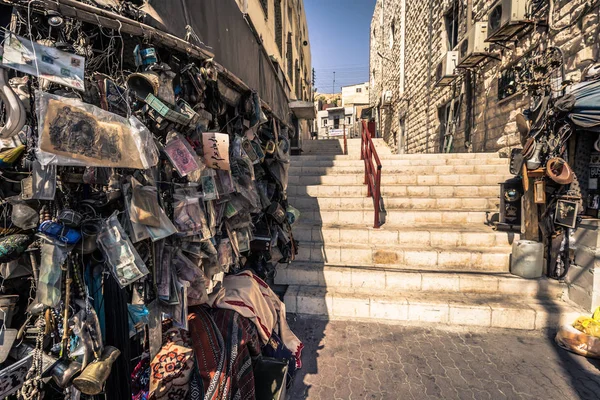 Ammán Septiembre 2018 Tienda Local Centro Ammán Jordania — Foto de Stock