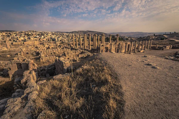 ジェラシュ 2018 古代ローマの遺跡ジェラシュ ヨルダン — ストック写真