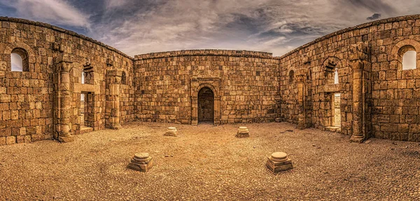 Jordania Septiembre 2018 Antiguo Castillo Desierto Jordania — Foto de Stock