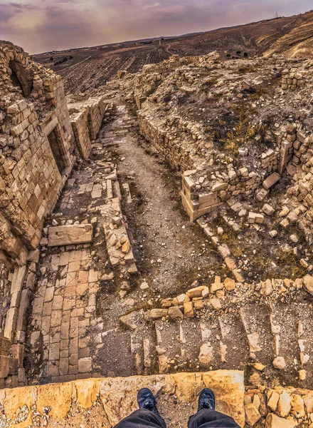 ヨルダン 2018年10月01日 ヨルダンのアジュルーン城跡 — ストック写真