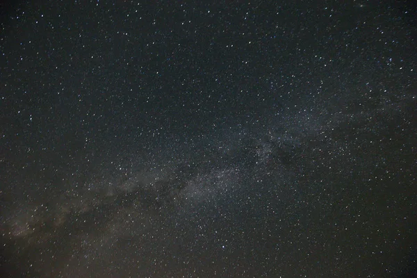 Ron Wadi Octubre 2018 Cielo Nocturno Sobre Desierto Del Ron —  Fotos de Stock