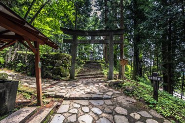 Nikko - 22 Mayıs 2019: Shinto Tapınağı Nikko, Japonya
