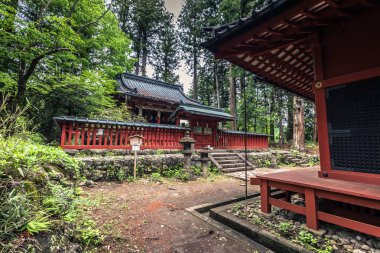 Nikko - 22 Mayıs 2019: Shinto Tapınağı Nikko, Japonya