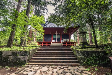 Nikko - 22 Mayıs 2019: Shinto Tapınağı Nikko, Japonya