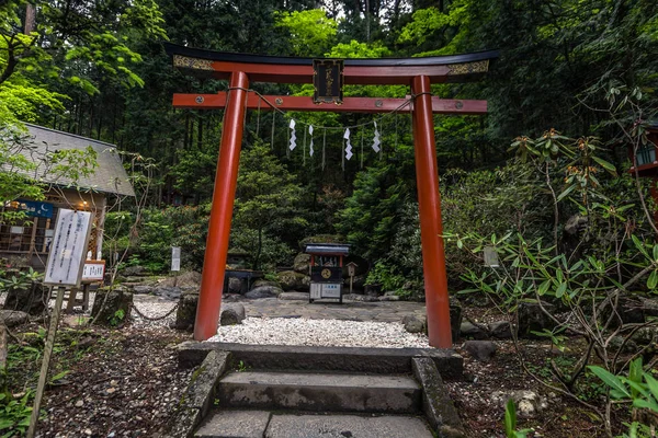 Nikko - 22 de maio de 2019: Santuário de Futarasan Shinto em Nikko, Japão — Fotografia de Stock