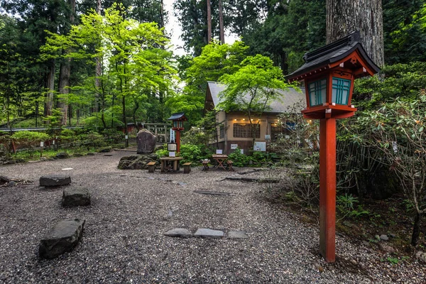 Nikko - 22 de maio de 2019: Santuário de Futarasan Shinto em Nikko, Japão — Fotografia de Stock