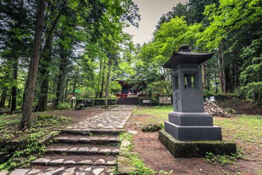 Nikko - 22 Mayıs 2019: Shinto Tapınağı Nikko, Japonya