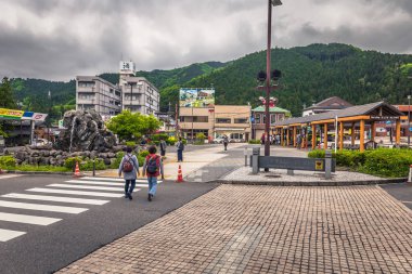 Nikko - 22 Mayıs 2019: Nikko ana istasyonu, Japonya