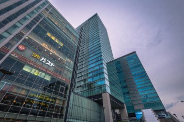 Tokyo - 18 Mayıs 2019: Tokyo'da Akihabara şehir merkezi, J