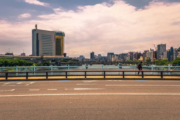 Tokio-19 maja 2019: Panorama Asakusa, Tokio, Japonia — Zdjęcie stockowe