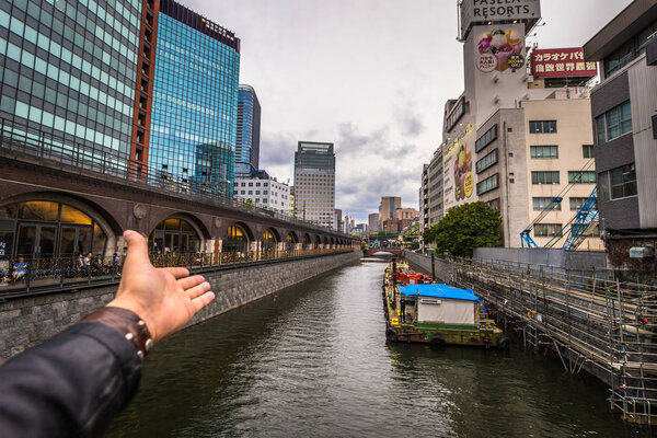 Токио - 18 мая 2019 года: центральный район города Акихара в Токио, Дж.
