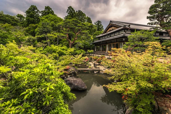 Nara - 31 de maio de 2019: O jardim Isuien em Nara, Japão — Fotografia de Stock