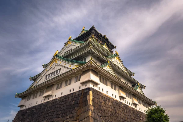 Osaka - 01. Juni 2019: die Burg von osaka in osaka, japan — Stockfoto