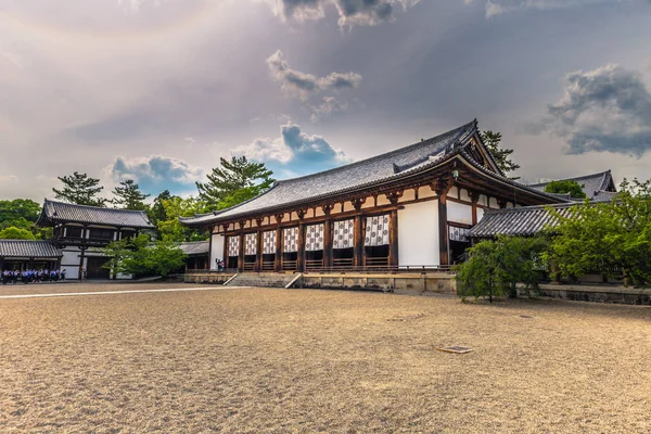 Ikaruga-juni 03, 2019: de Horyu-ji, tempel in Irakuga, Nara P — Stockfoto