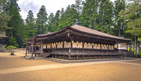 Koyasan - 04 giugno 2019: tempio buddista Dai Garan a Koyasan, J — Foto Stock