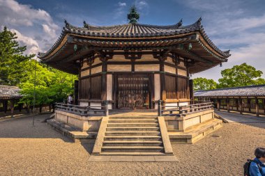 Ikaruga - 03 Haziran 2019: Horyu-Ji, Irakuga tapınağı, Nara P