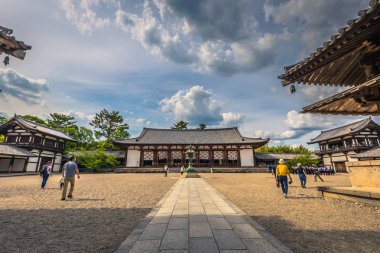 Ikaruga - 03 Haziran 2019: Horyu-Ji, Irakuga tapınağı, Nara P