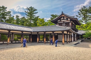 Ikaruga - 03 Haziran 2019: Horyu-Ji, Irakuga tapınağı, Nara P