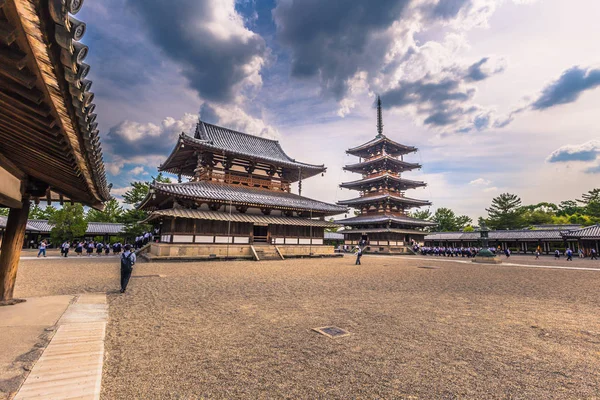 Ikaruga - 03. Juni 2019: der horyu-ji, Tempel in irakuga, nara p — Stockfoto