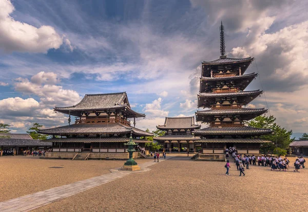 Ikaruga - 03. Juni 2019: der horyu-ji, Tempel in irakuga, nara p — Stockfoto