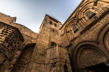 Kudüs - 03 Ekim 2018: Kutsal Sepulchre Kilisesi